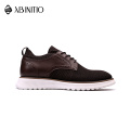 ABINITIO Good Quality Custom Casual Genuine Leather Mens Brand Business Sneaker